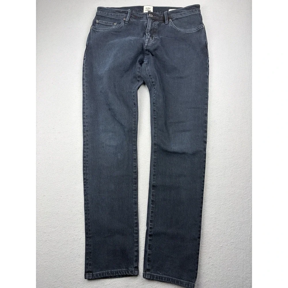 Flint and Tinder 365 Slim Fit Jeans Dark Wash Stretch Denim Men's 31x30